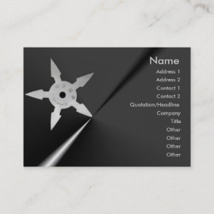 Shuriken Carte de visite