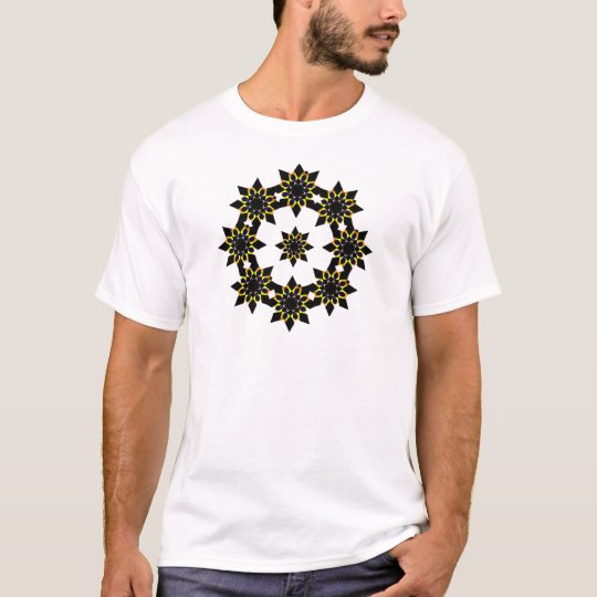 Shuriken Design Mandala T-Shirt