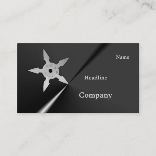 Shuriken Profile Card (Front)