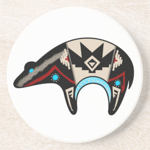 Shush - Bear Coaster