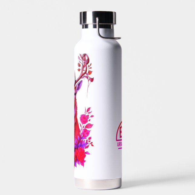 SHUT BETWEEN LEAVES WATER BOTTLE (Left)