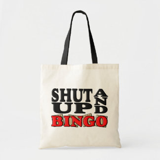 "SHUT UP AND BINGO" TOTE BAG