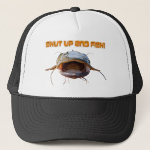 Shut up & Fish Trucker Hat