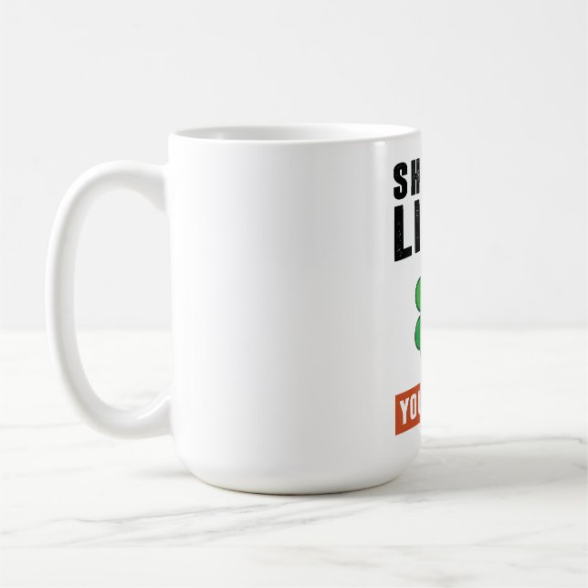 Shut up liver coffee mug (Left)