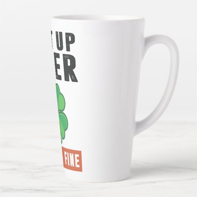 Shut up liver latte mug (Right)