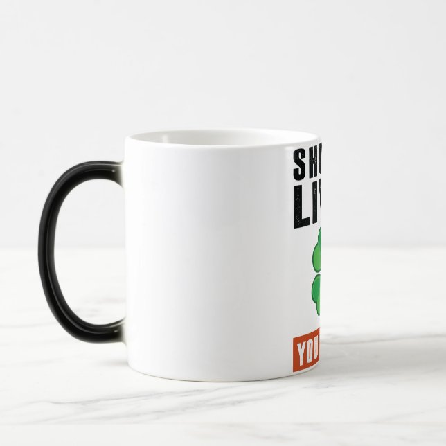 Shut up liver magic mug (Left)