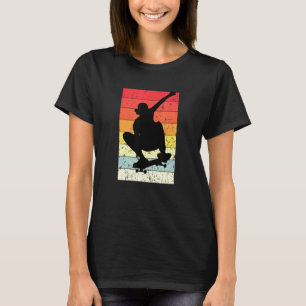 Shut Up Skate Sunset Electric Longboard Pro Skateb T-Shirt