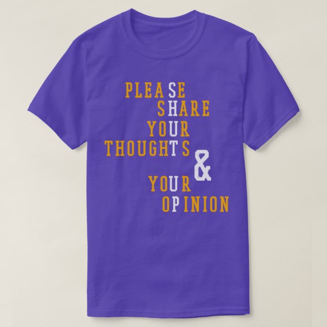 Shut up T-Shirt (Design Front)