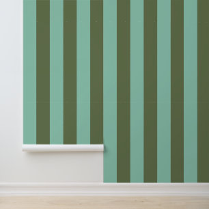 Shutters & Pear Stripe Pattern Wallpaper