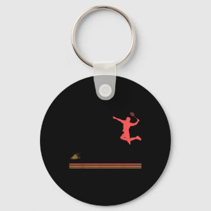 Shuttle Badminton 0 Keychain