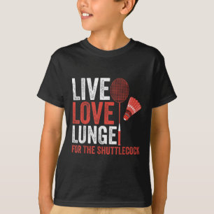 Shuttle Badminton 2 T-Shirt