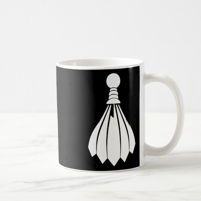Shuttle Badminton Instructor  Coffee Mug (Right)