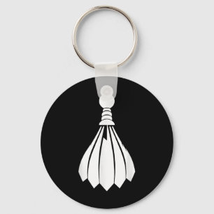 Shuttle Badminton Instructor Keychain