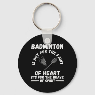 Shuttle Badminton Keychain