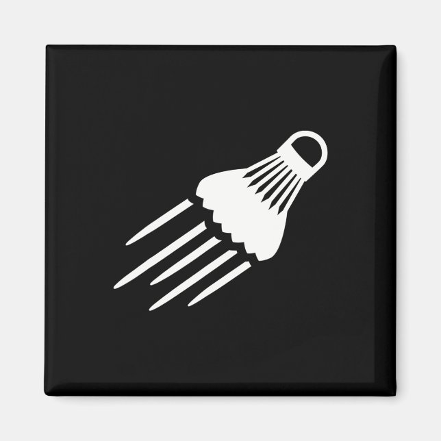 Shuttle Badminton  Magnet (Front)
