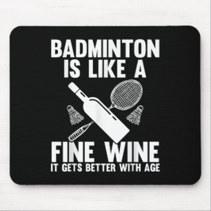Shuttle Badminton Player 0  Mouse Pad