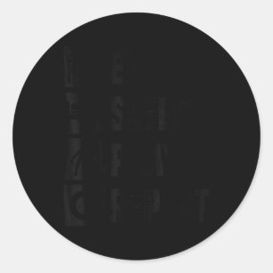 Shuttle Badminton Player Mens Squash Women Classic Round Sticker