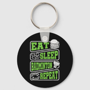 Shuttle Club Outfit For Players Coaches Fans Badmi Keychain