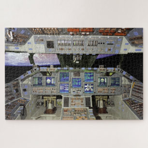 Shuttle cockpit jigsaw puzzle