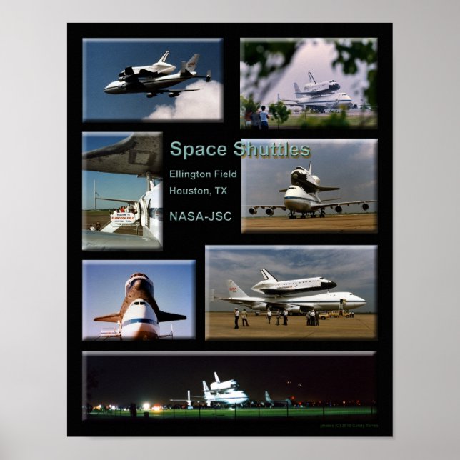 Shuttle collage poster (Front)