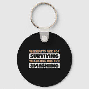 Shuttle Court Racket Team - Player Racquet Badmint Keychain