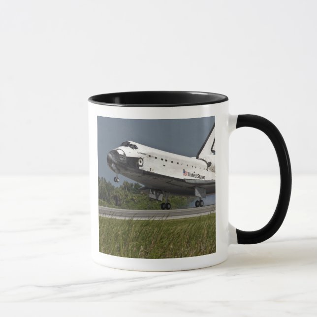 Shuttle Endeavour landing Kennedy Space Centre Mug (Right)
