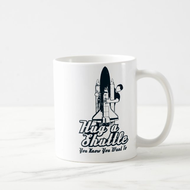 Shuttle Hugger Dual Logos Mug (Right)