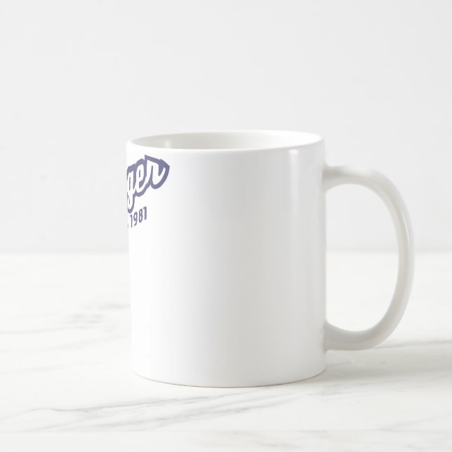 Shuttle Hugger Since 1981 Coffee Mug (Right)