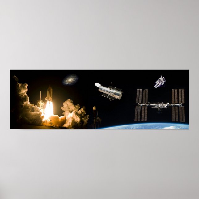 Shuttle Program Accomplishments Poster (Front)