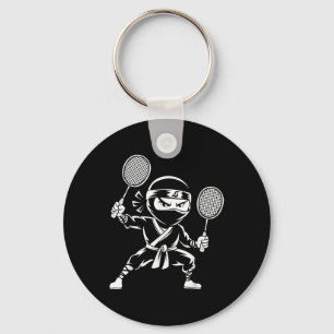 Shuttle Racquet Racket - Team Player Badminton Nin Keychain