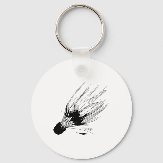 Shuttle Sketch  Keychain (Front)