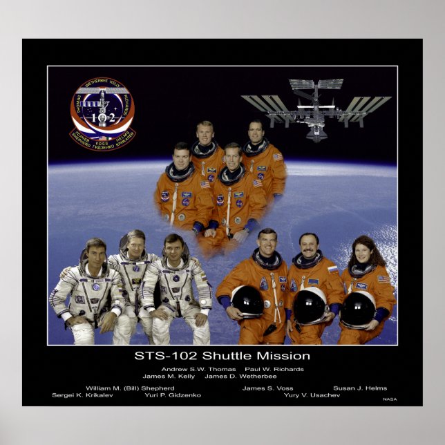 Shuttle-sts102-s-002 Poster (Front)
