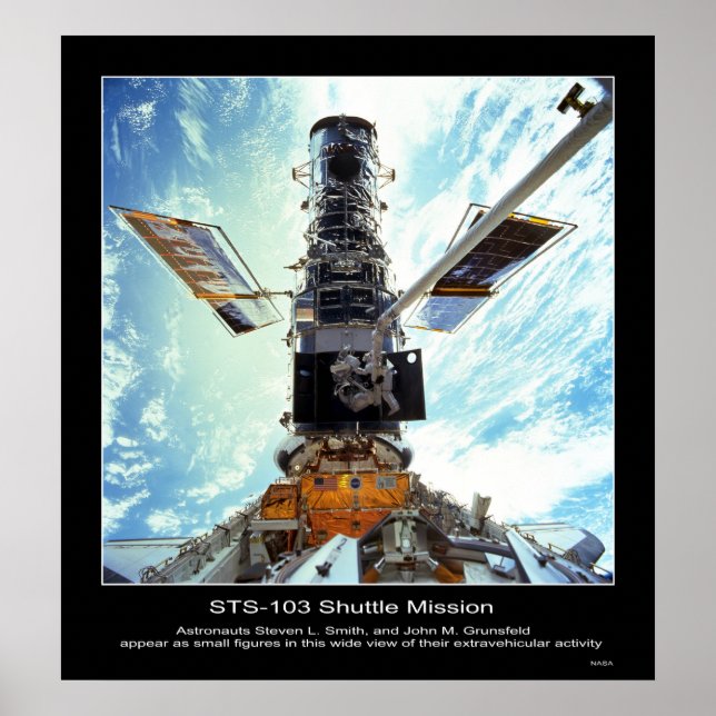 Shuttle-sts103_713_048 Poster (Front)