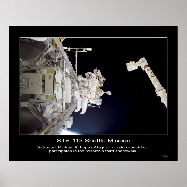Shuttle-sts113-307-009 Poster (Front)