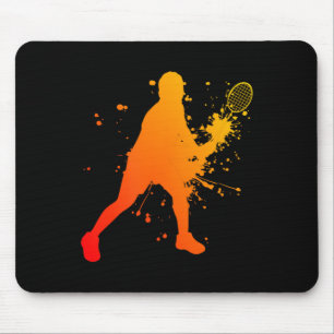 Shuttle Womens Badminton Player Mens Squash  Mouse Pad