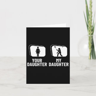 Shuttle Your Daughter My Daughter Mom Funny Dminto Card