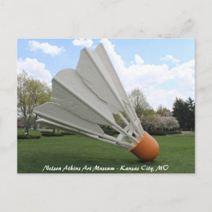 Shuttlecock # 4 postcard