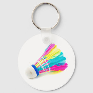Shuttlecock Keychain