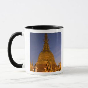 Shwe Myin Tin Temple, dusk, Make Tehi Lar, Mug