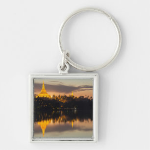Shwedagon Pagoda, Myanmar, Yangon Keychain