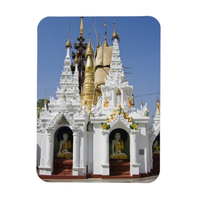 Shwedagon Pagoda (Paya), large temple site that 2 Magnet (Vertical)