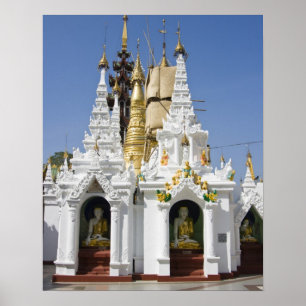 Shwedagon Pagoda (Paya), large temple site that 2 Poster