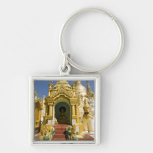 Shwedagon Pagoda (Paya), large temple site that 4 Keychain