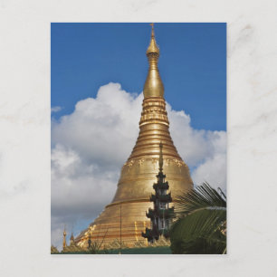 Shwedagon Pagoda, Yangon, Myanmar Postcard
