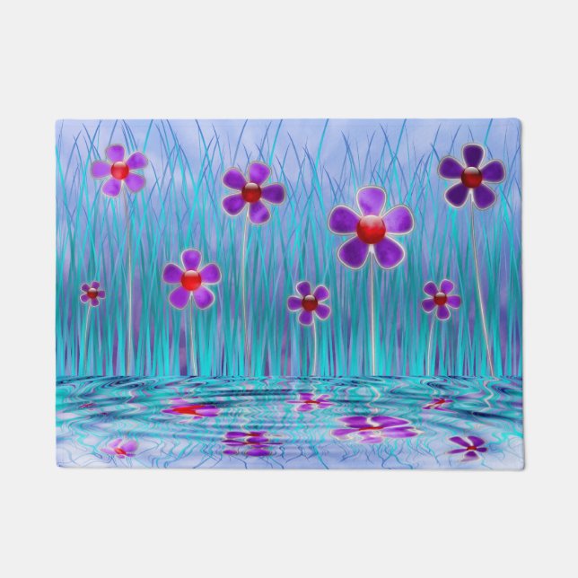 Shy Daisies Doormat (Front)