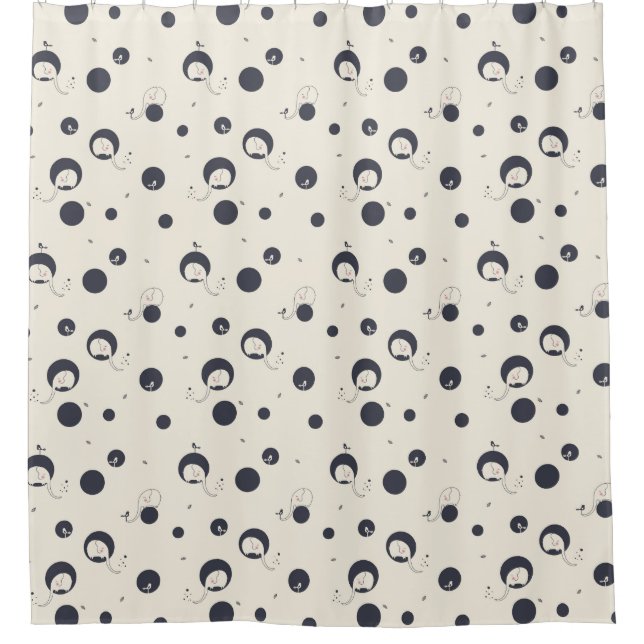 Shy Elephant Pattern (Front)