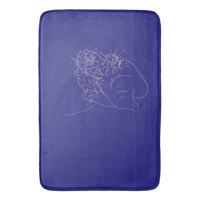 Shy Empress Bath Mat (Front Vertical)