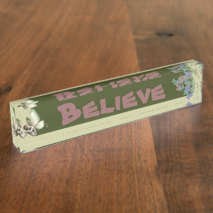 Shy Fairy Banner Nameplate