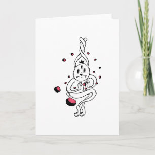 Shy Ghost Card