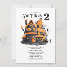 Shy Little Boo Turns 2 Halloween Birthday Party